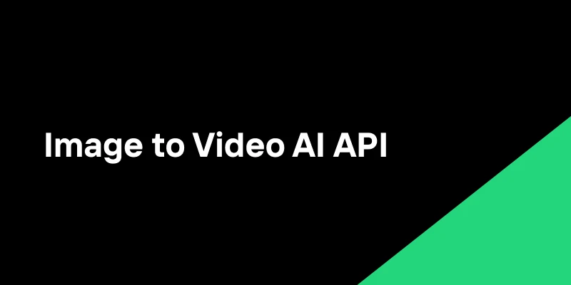 Transforming Images with Ease: Image to Video AI API