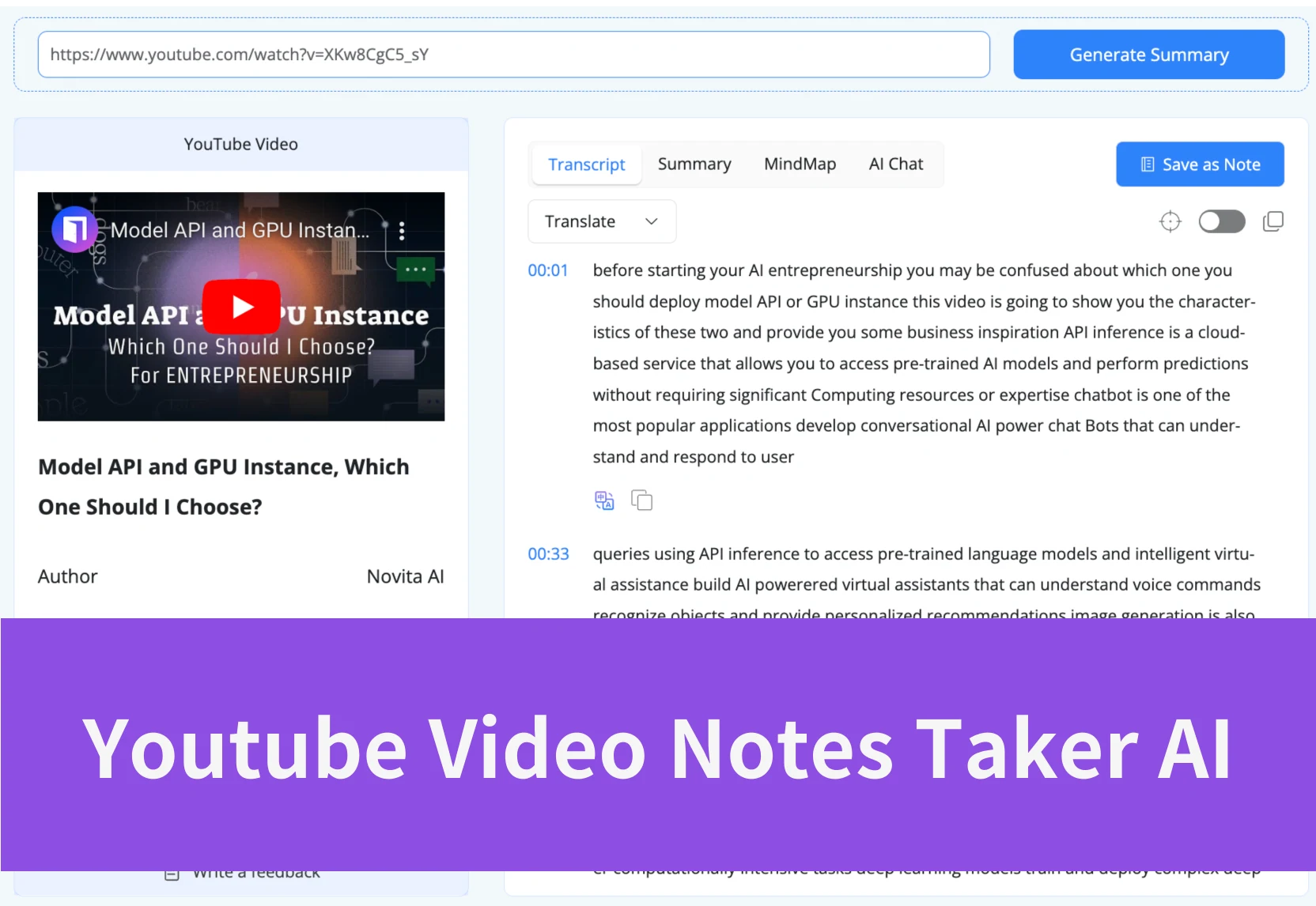 2024 Youtube Video Notes Taker AI Market and Leading Players
