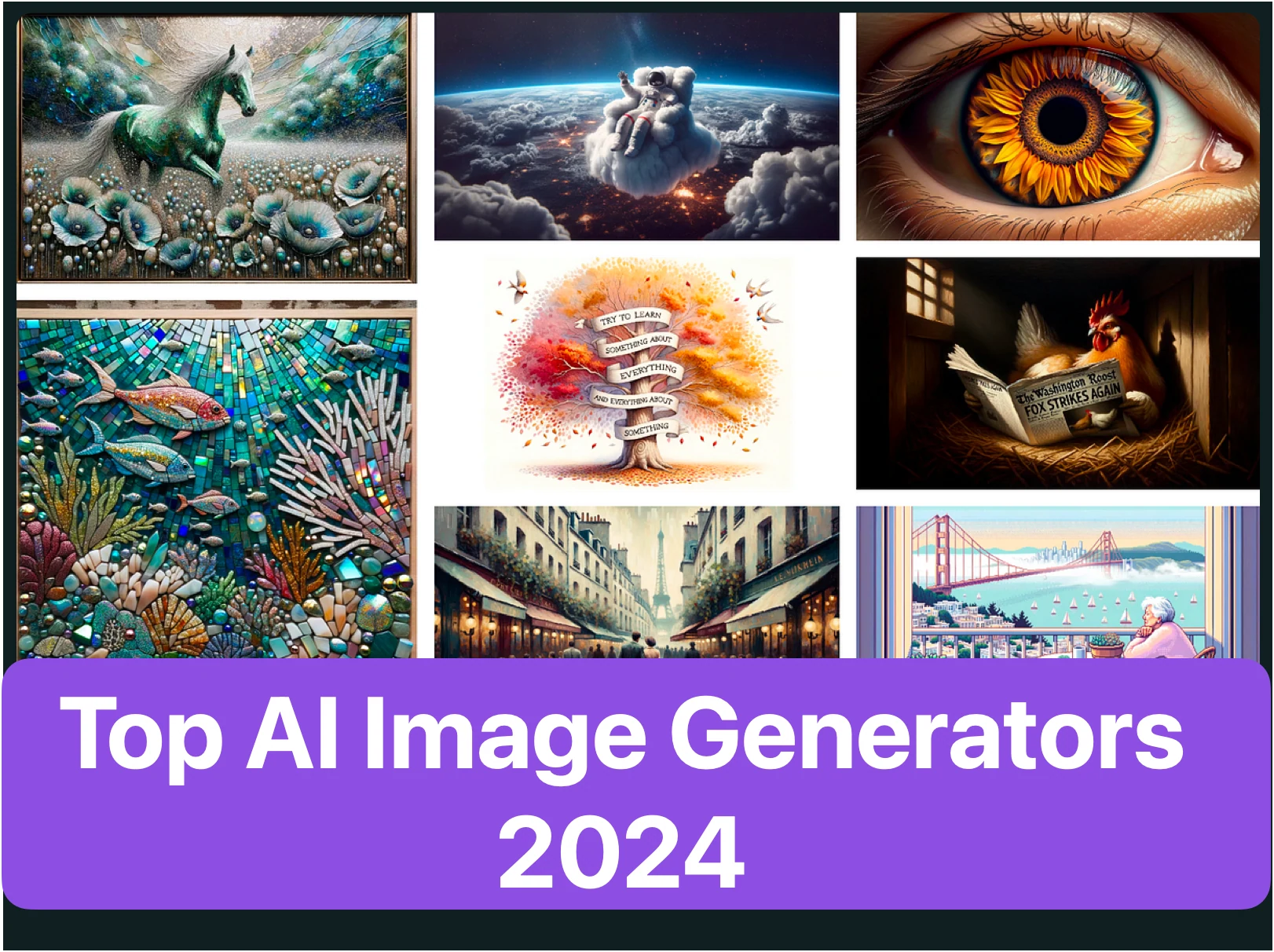 Best AI Image Generators 2024: Top Picks