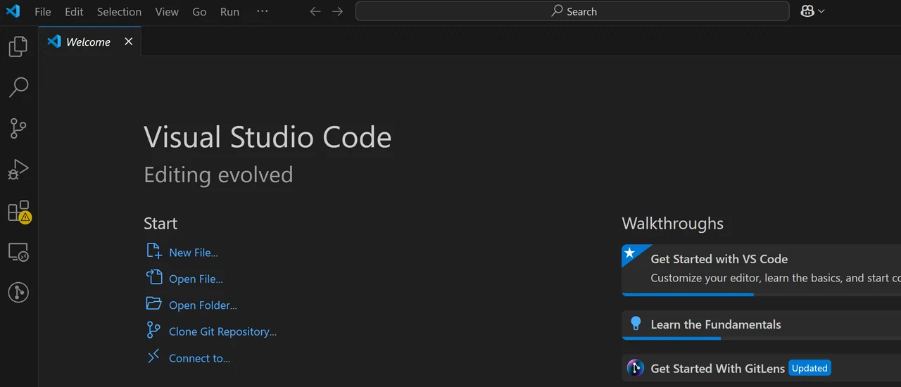 Abrir VS Code