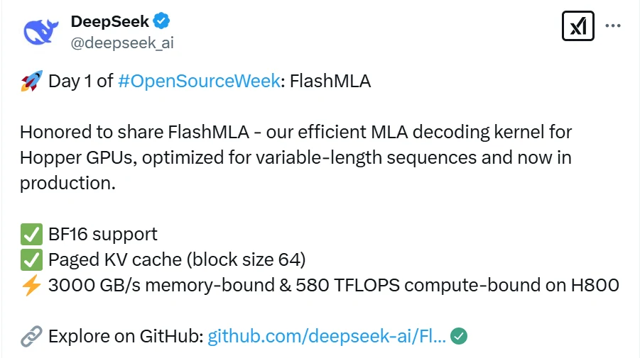 الأسبوع الأول من DeepSeek