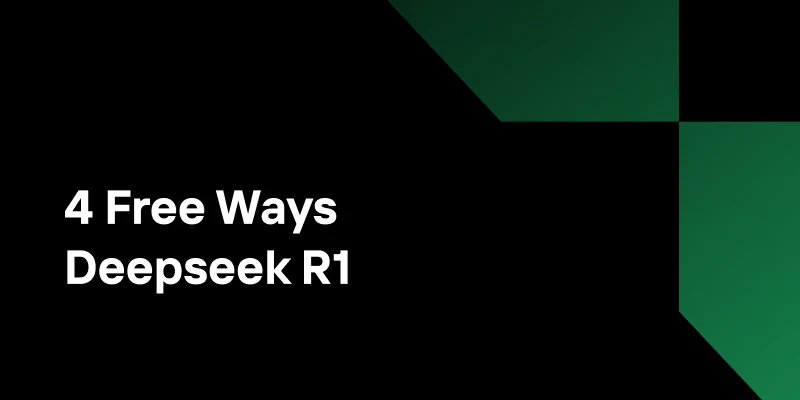 4 Ways to Make Use of Deepseek R1 for Free
