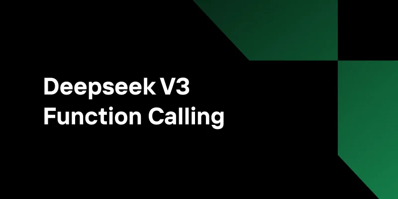 How to Use Function Calling of DeepSeek V3？