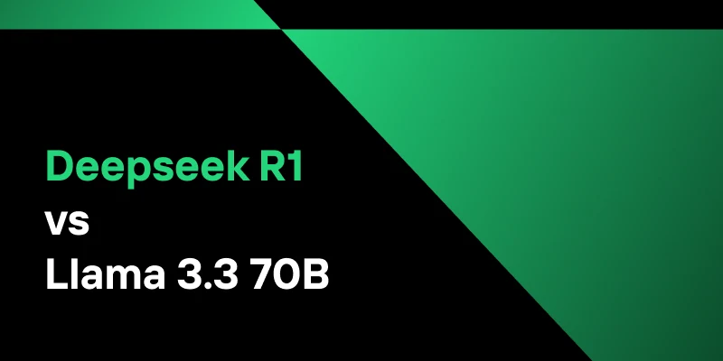 DeepSeek R1 vs Llama 3.3 70B: Machine Training and Human Training