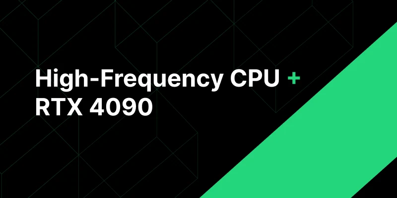 High-Frequency CPU + RTX 4090: Optimizing AI Image Generation by 150%+