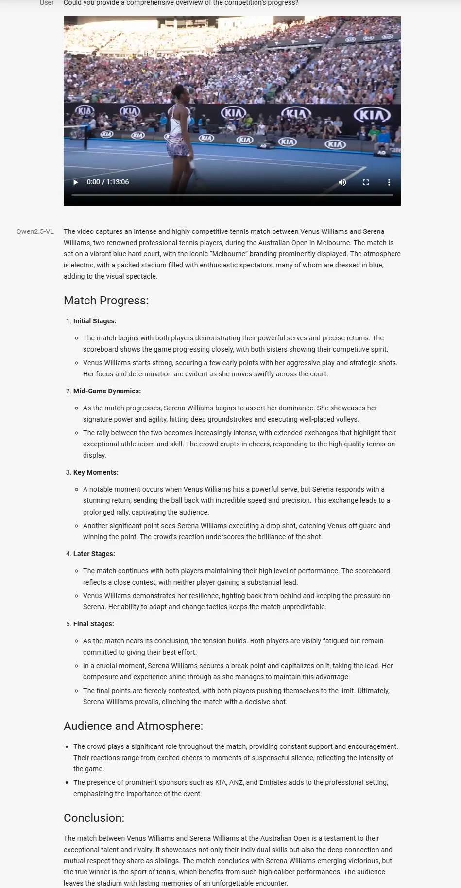 improved video understanding via Qwen2.5-VL