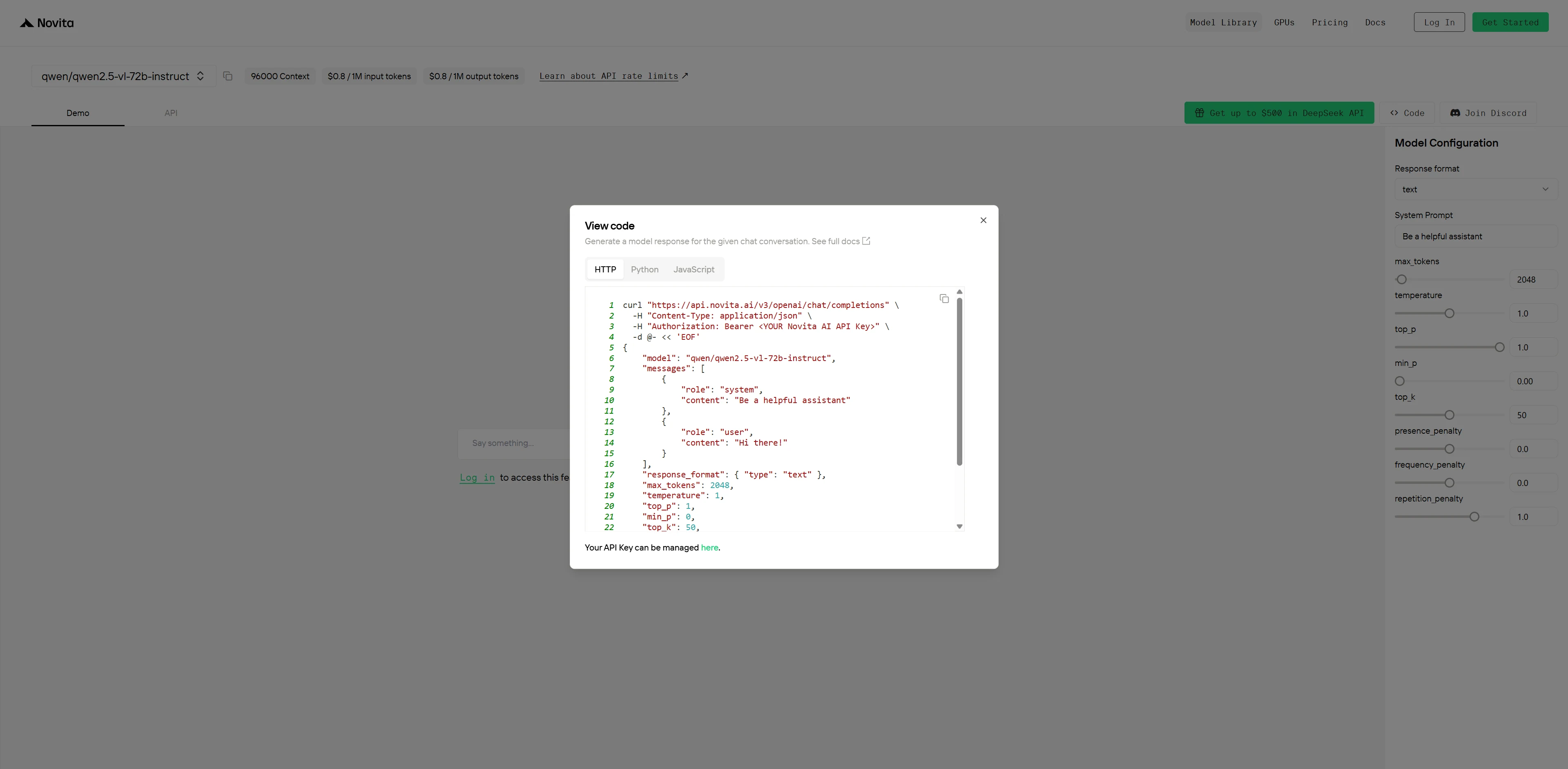 install the api