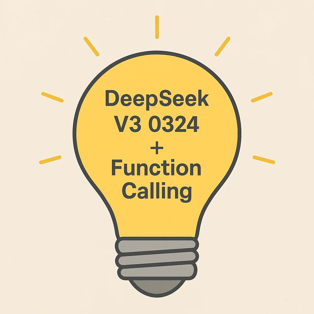 deepseek v3 0324+function calling