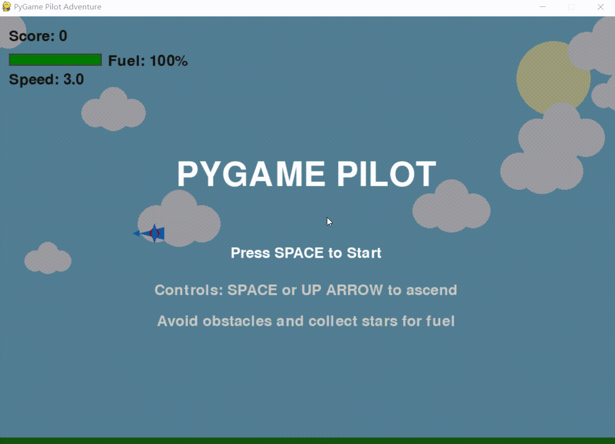pilot game