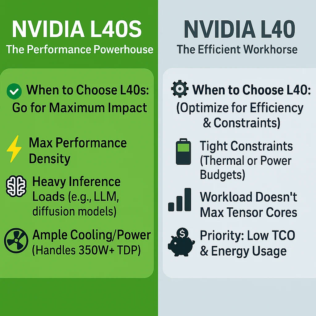 L40S vs L40: Cost at a Glance (Los Angeles Example)
