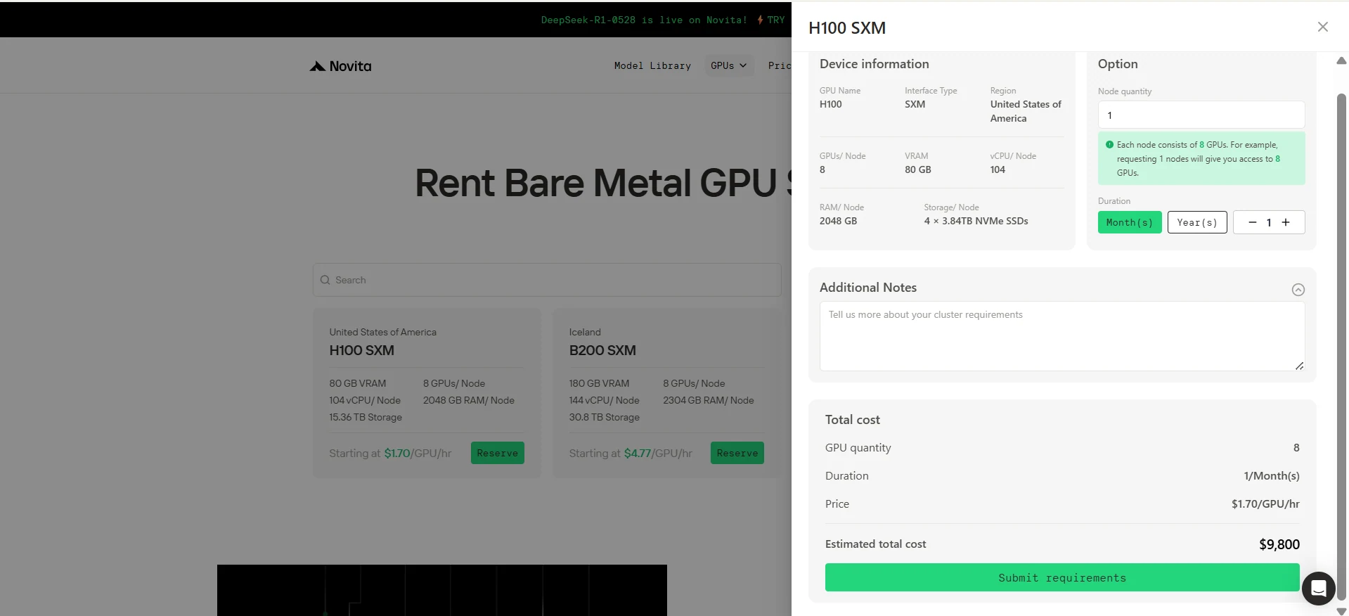 Step2: Chooose Your GPU