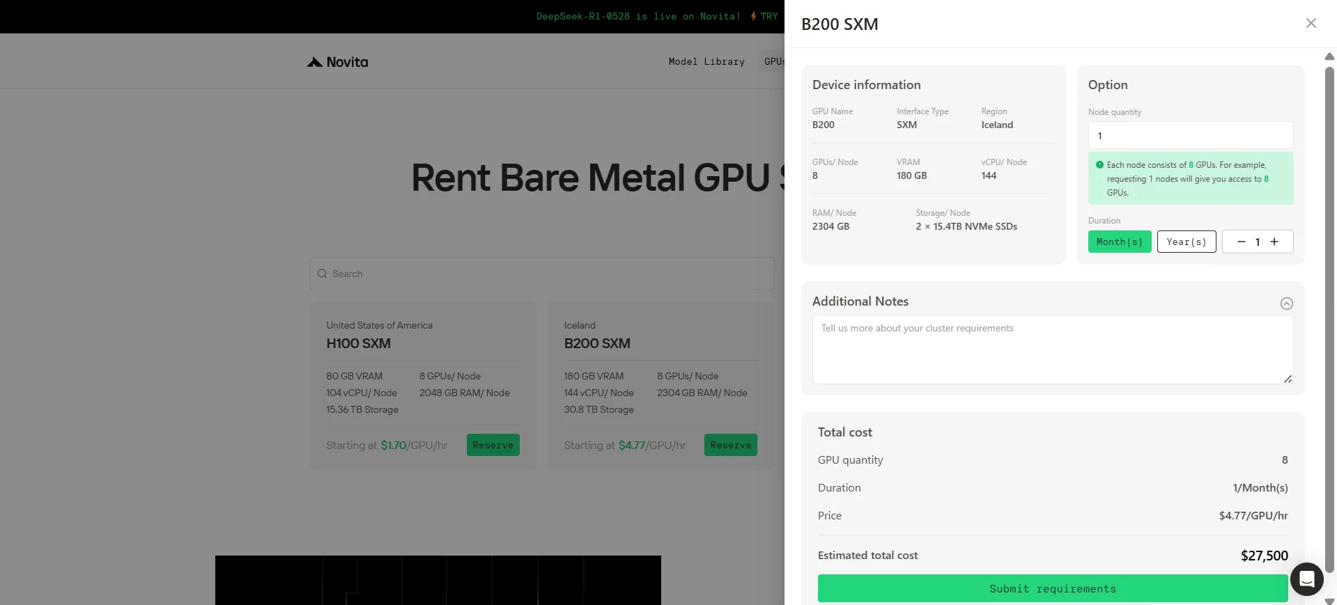 Step2: Chooose Your GPU