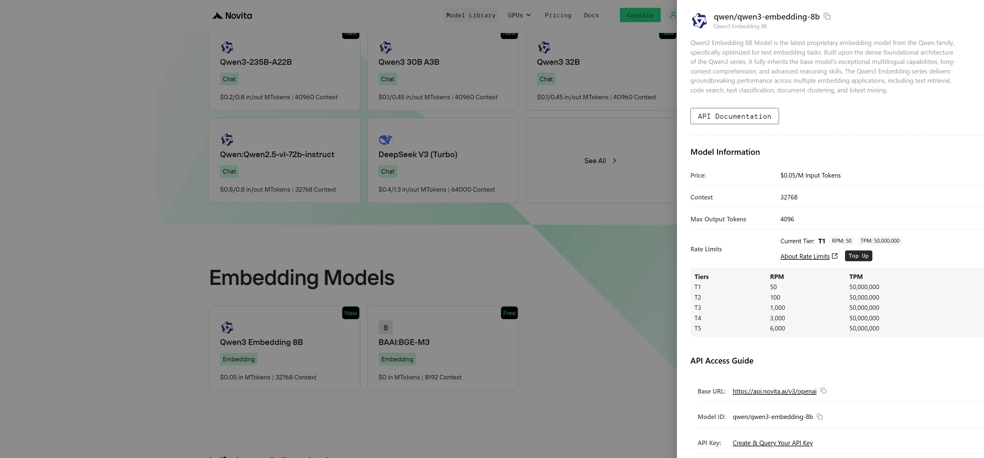 qwen 3 embedding 8b model list