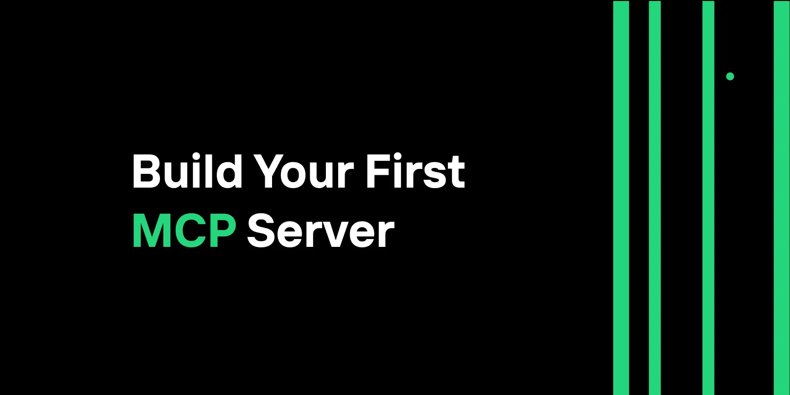 How to Build Your First MCP Server with Novita AI