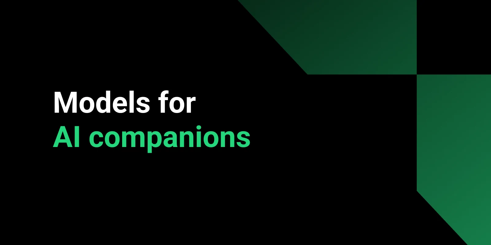 Top 5 AI Model Families for AI Companions