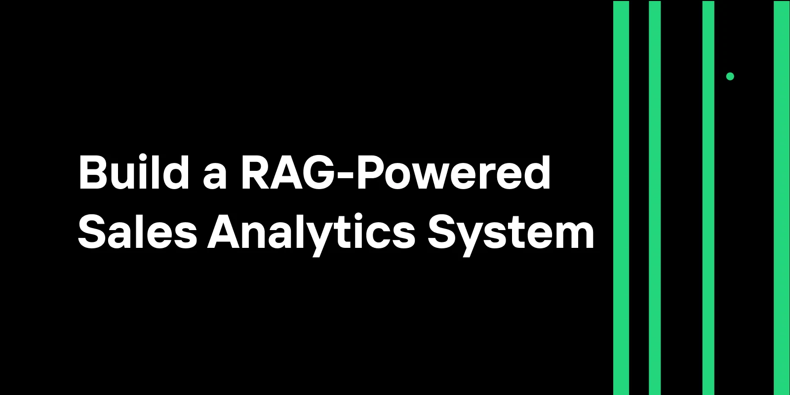 How to Build a RAG-Powered Sales Analytics System With LangChain and Novita AI's LLM API