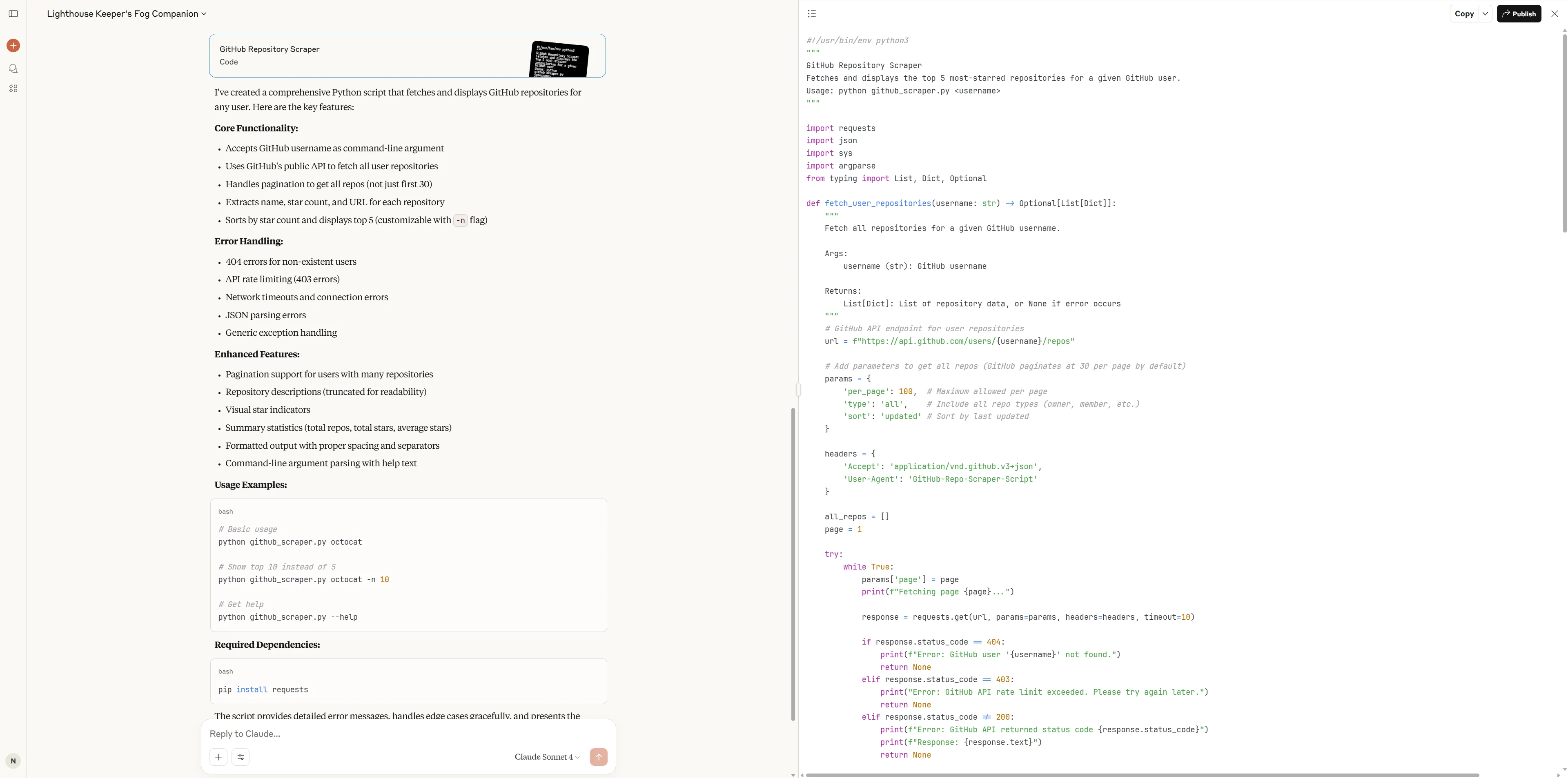Claude 4 Sonnet Coding Test