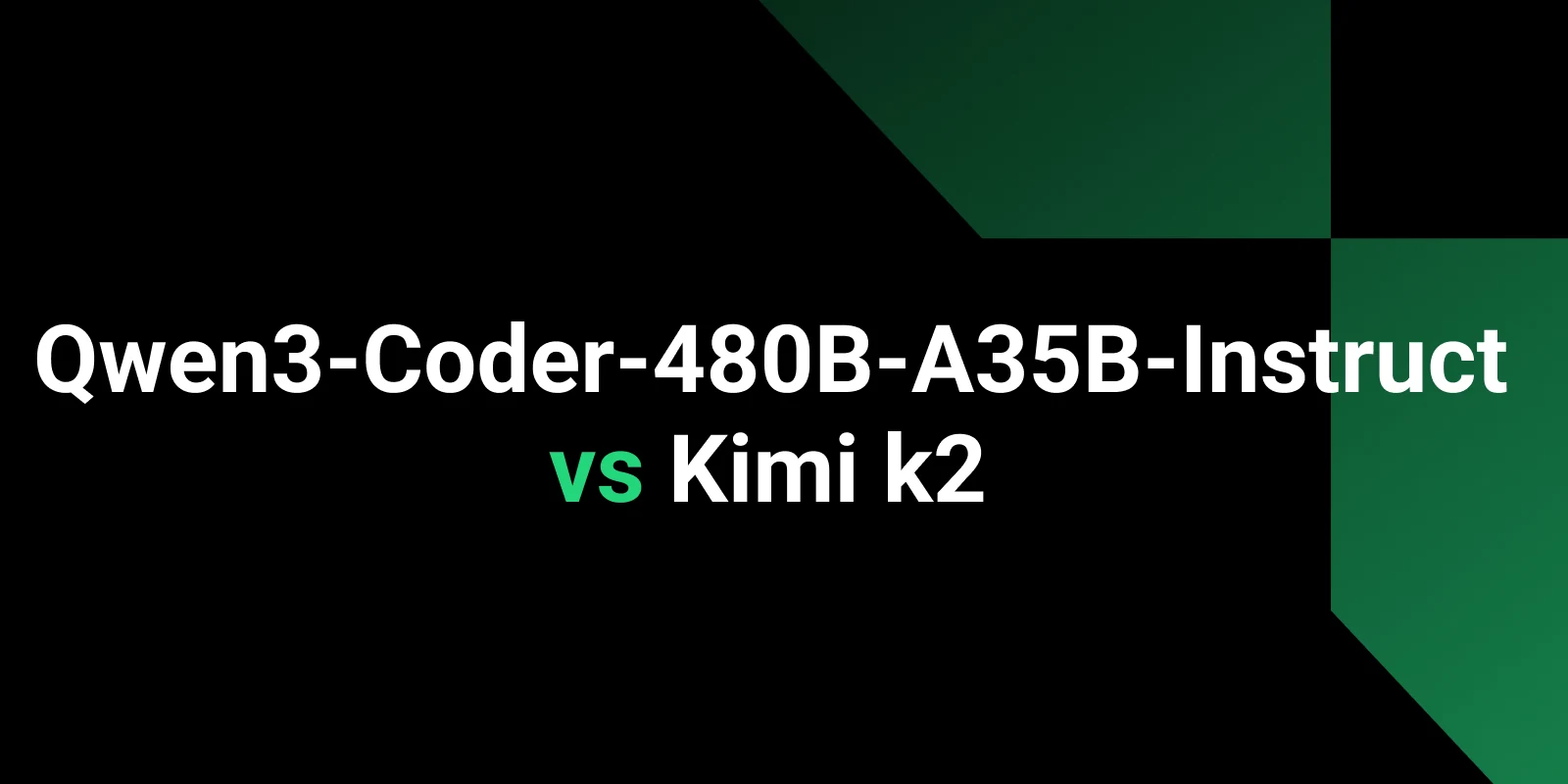 Qwen3-Coder-480B-A35B-Instruct vs Kimi k2：Massive-context or Proven-reliability