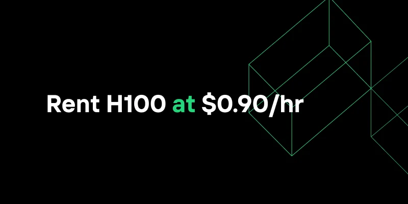 H100 SXM at Record-Low $0.90/hr: 80GB GPU Power for LLM Training and Inference