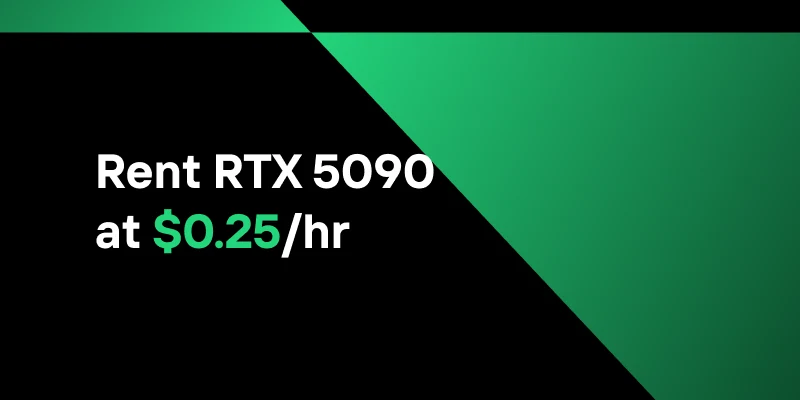 Rent RTX 5090 at $0.25/hr on Novita AI: Access 92 Billion Transistors of AI Power
