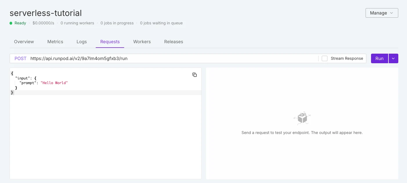 RunPod Serverless