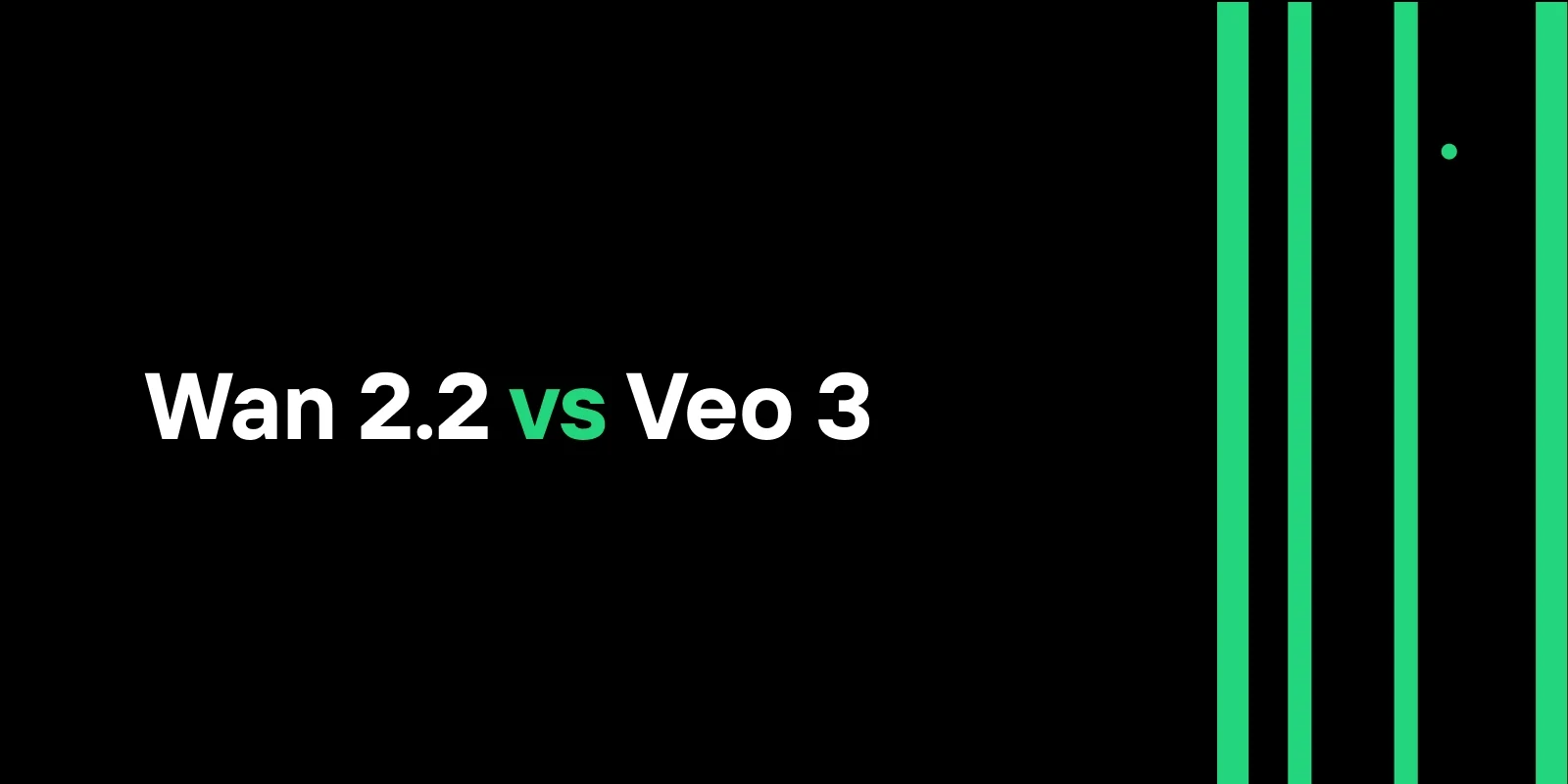 Wan 2.2 vs Veo 3: Which is the Better Match for You?