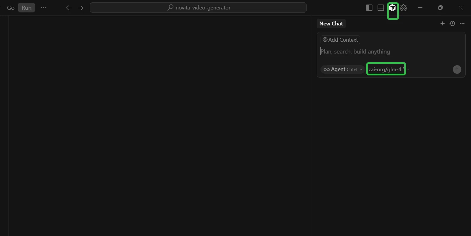 modelo de agente do cursor