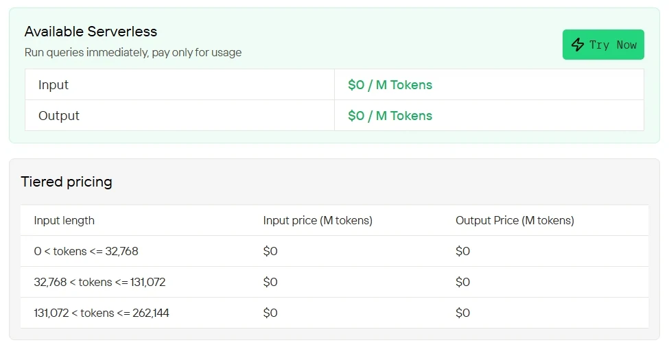 KAT Coder Price on Novita AI