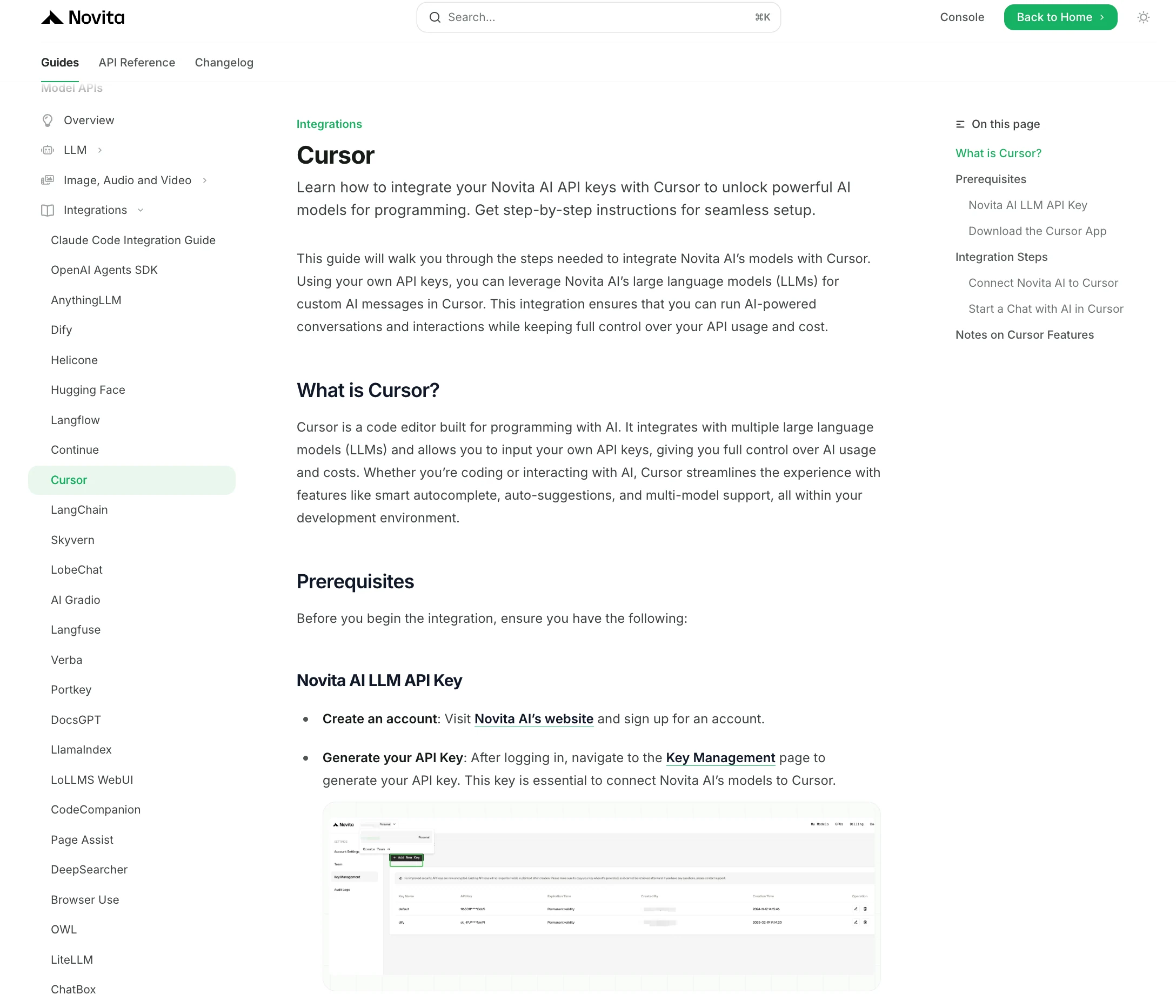 novita ai's access to code agent