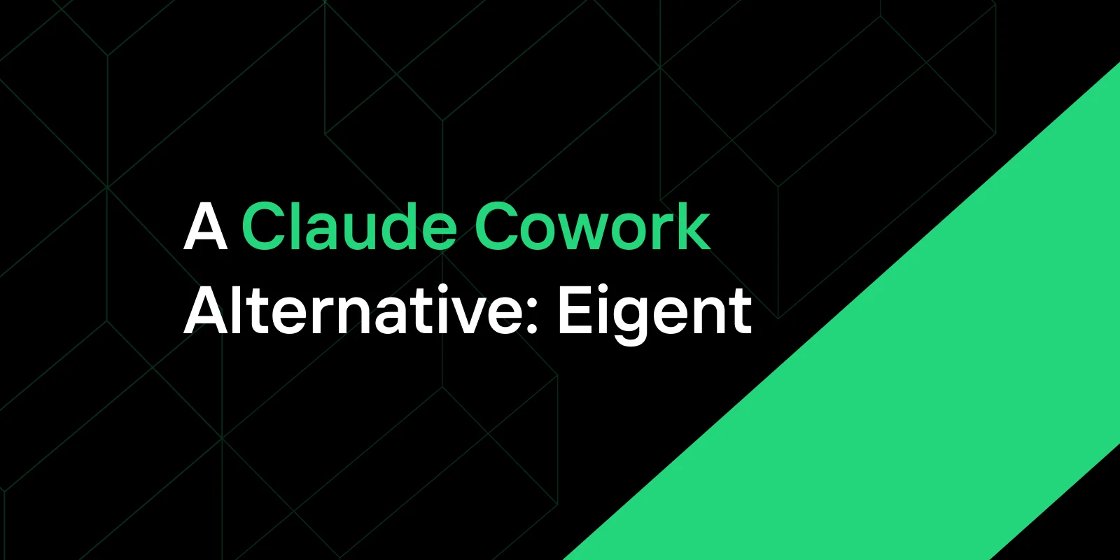 实用的 Claude Cowork 替代方案：Eigent Desktop