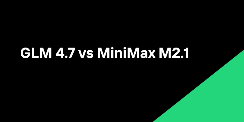 Developer Guide: GLM 4.7 vs MiniMax M2.1 for Agents Workflows