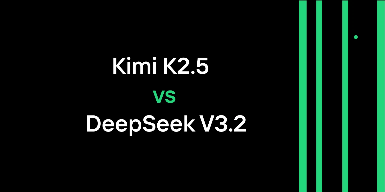 Kimi K2.5 vs DeepSeek V3.2: Which Model Wins for Reasoning, Agents, and Coding?