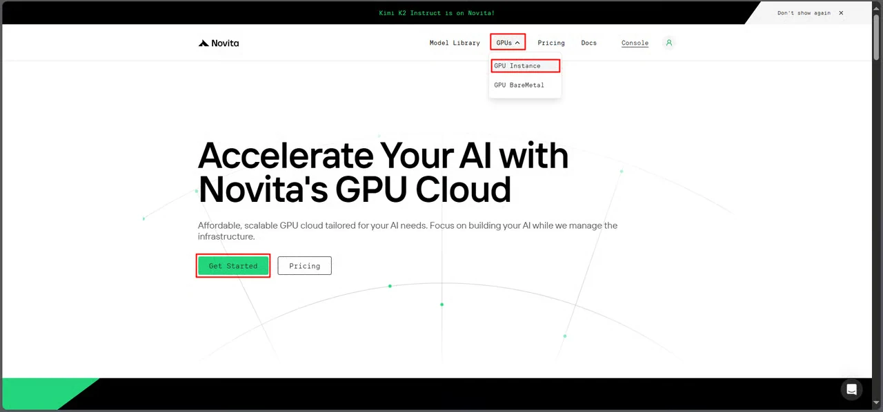 Acceder a la consola GPU