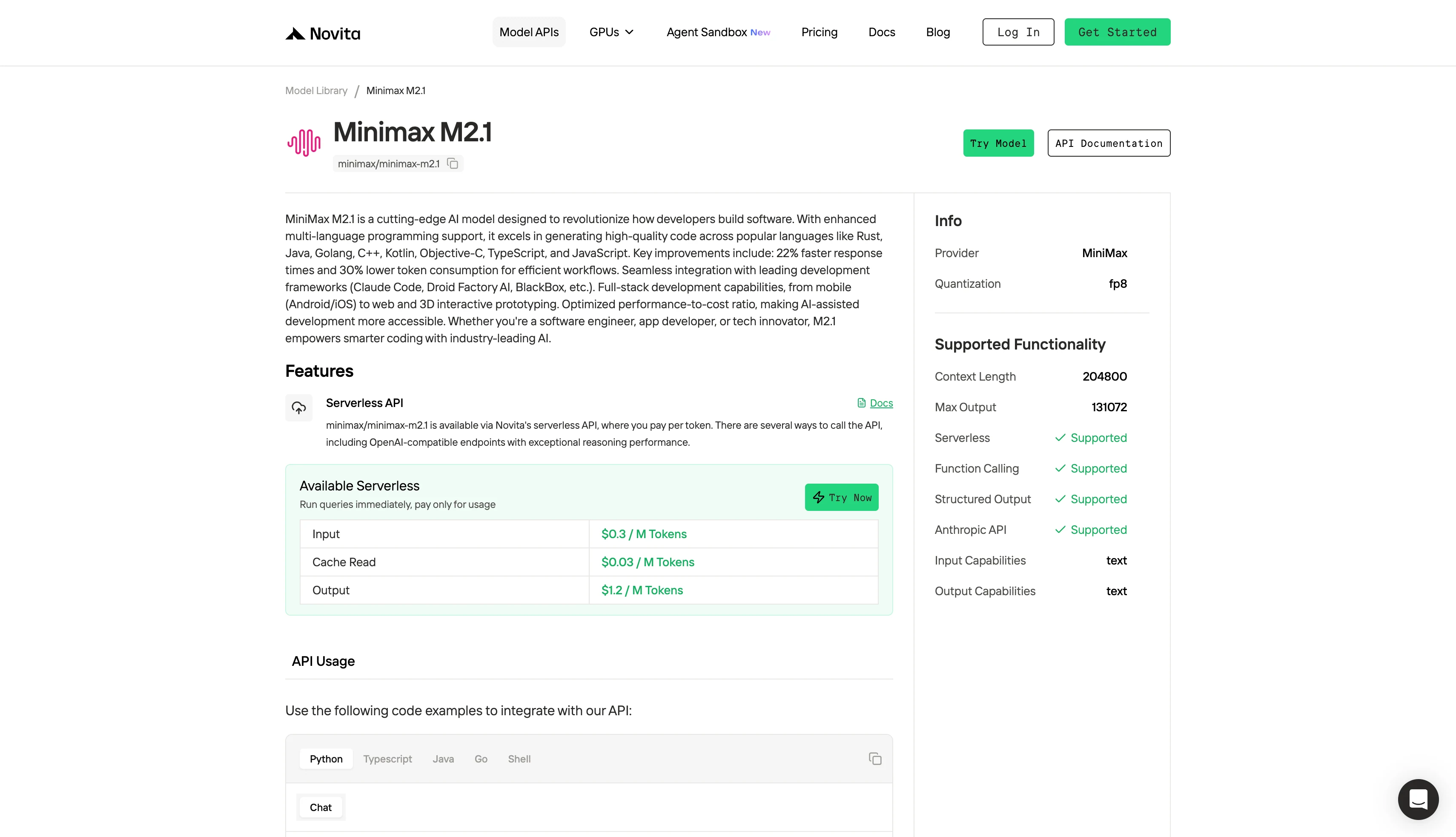 prueba minimax m2.1