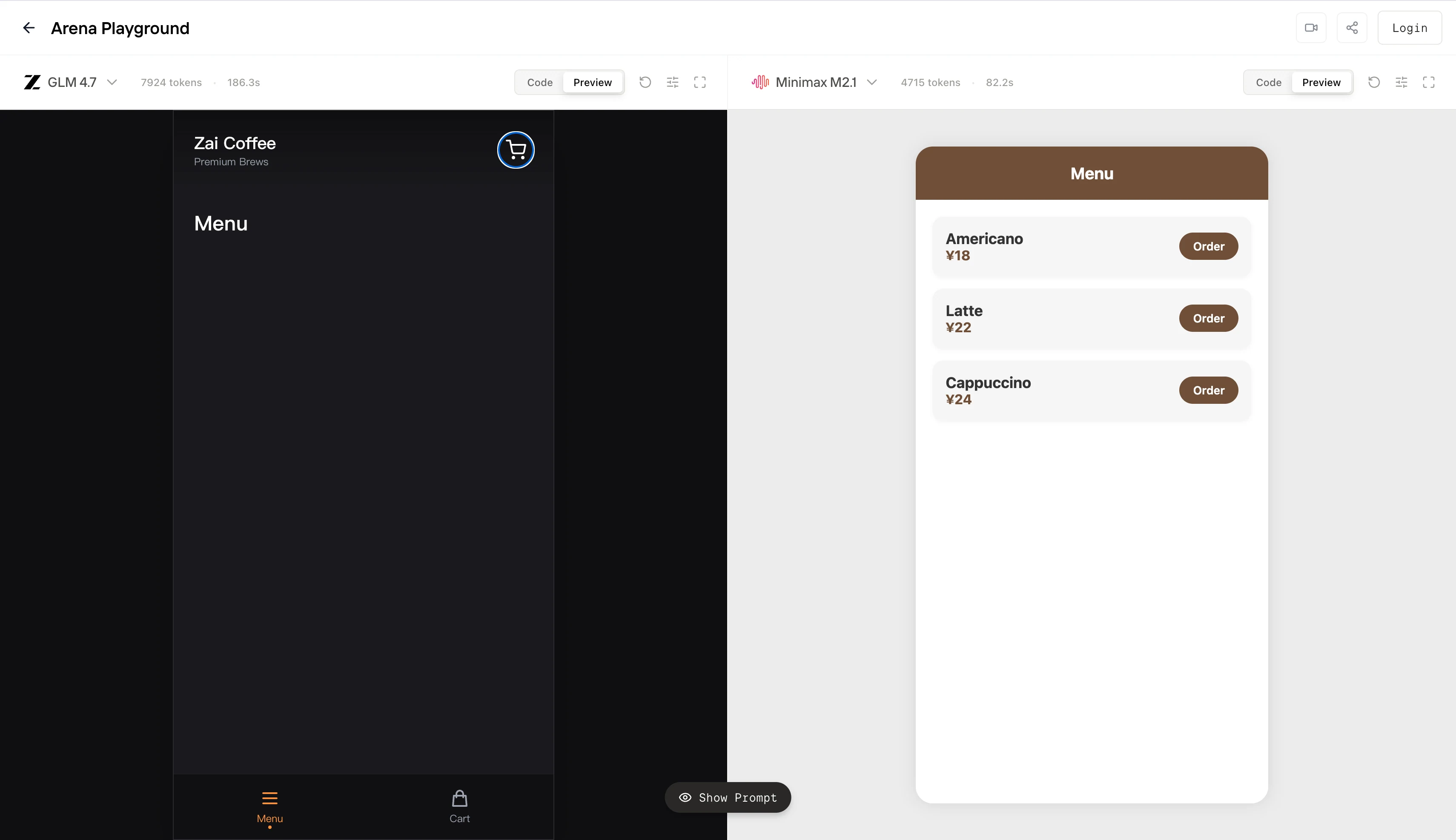 GLM 4.7과 MiniMax M2.1의 비교