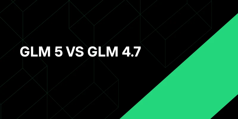 GLM-5 vs GLM-4.7: 에이전트 능력 vs 코딩 효율성