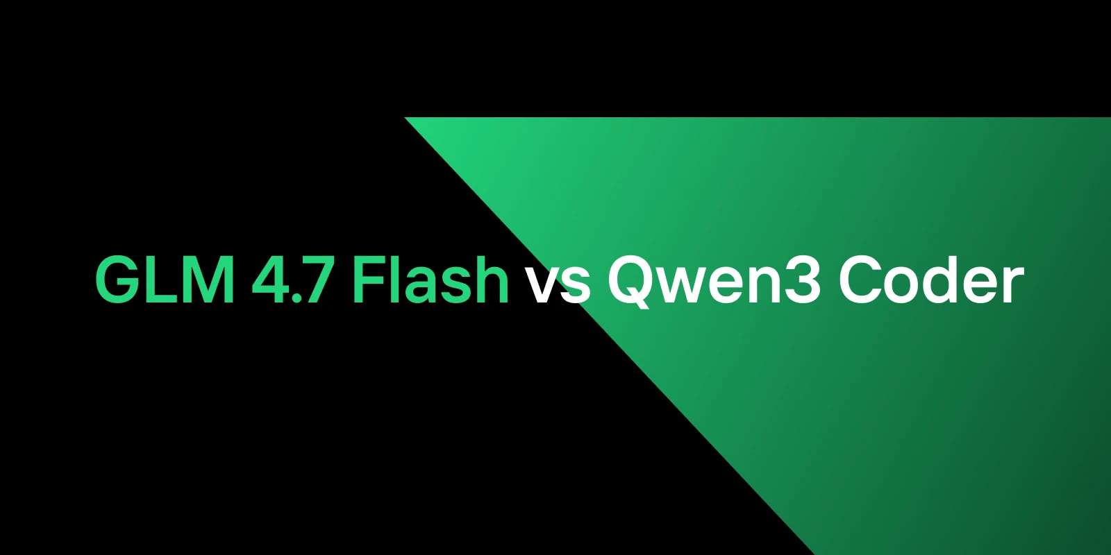 GLM-4.7-Flash vs Qwen3-Coder-30B: Which One Fits Your Coding Workflow Better?