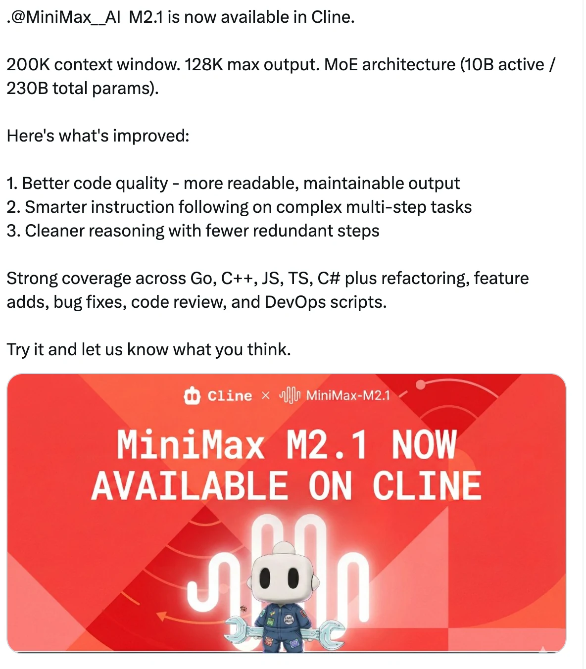 MINIMAX'S CONTEXT WINDOW