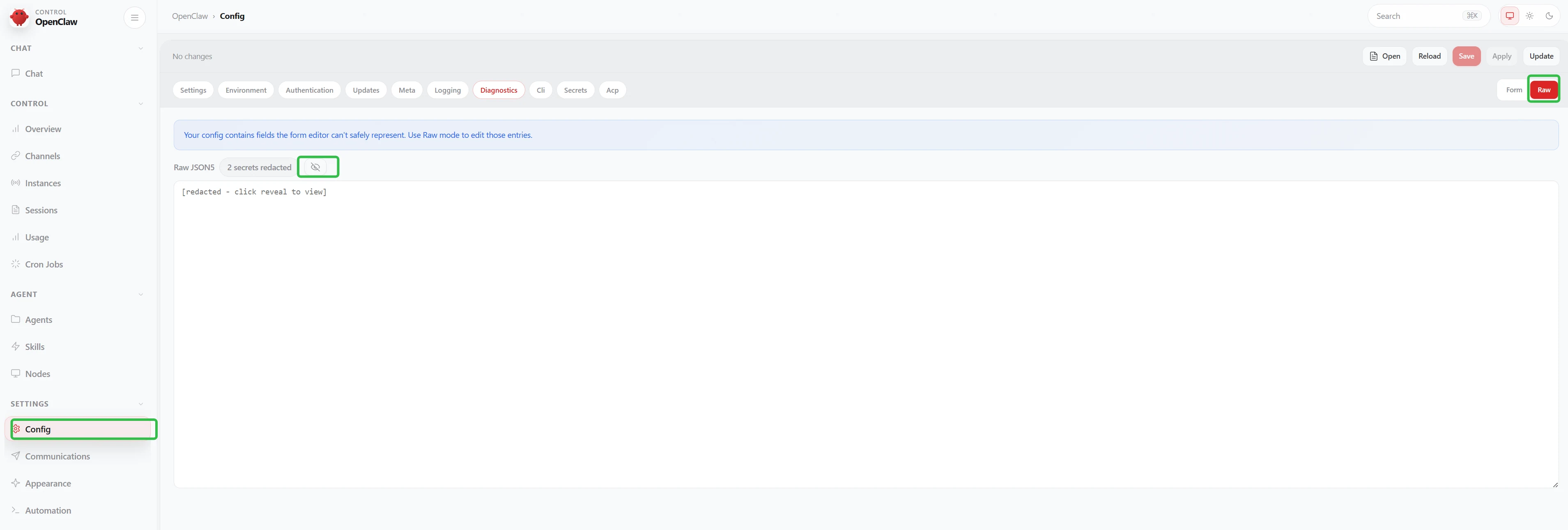openclaw 모델 구성