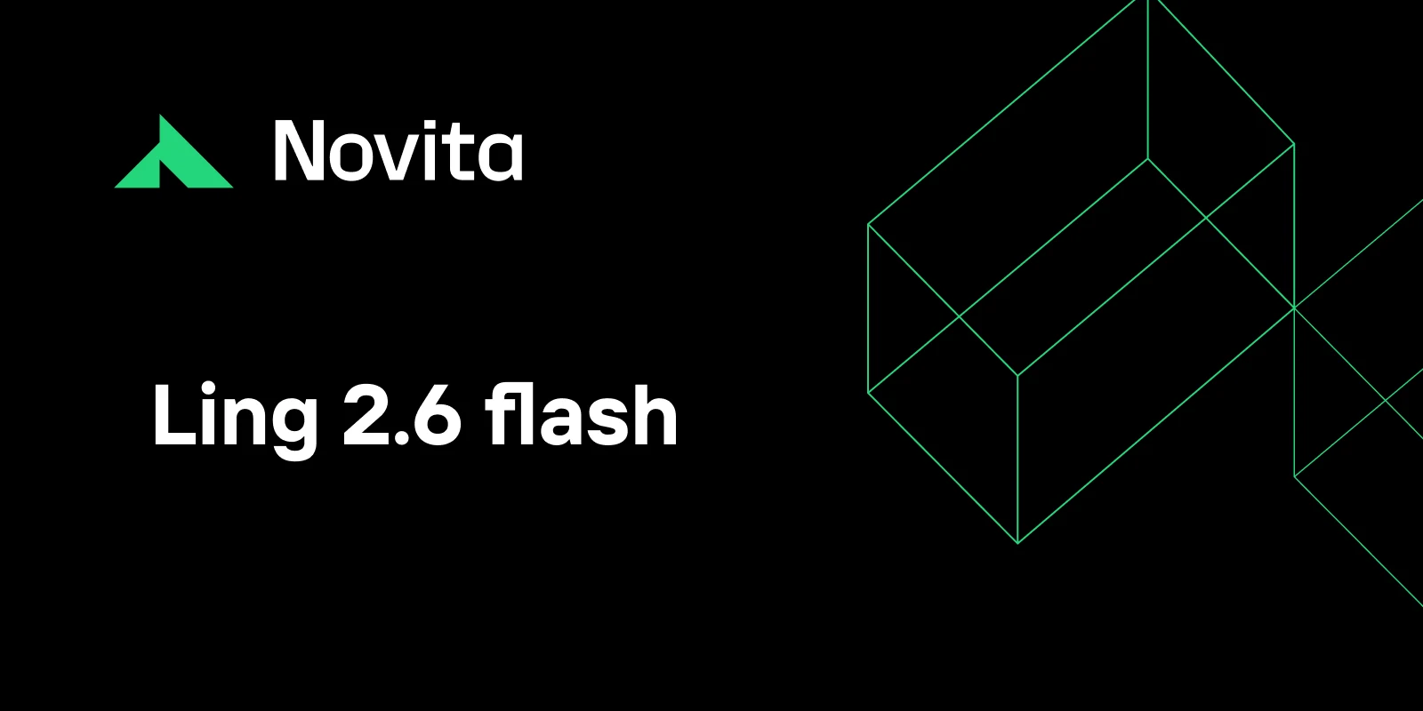 Ling-2.6-flash sur Novita AI : 340 tokens/s, ~7× d’efficacité token
