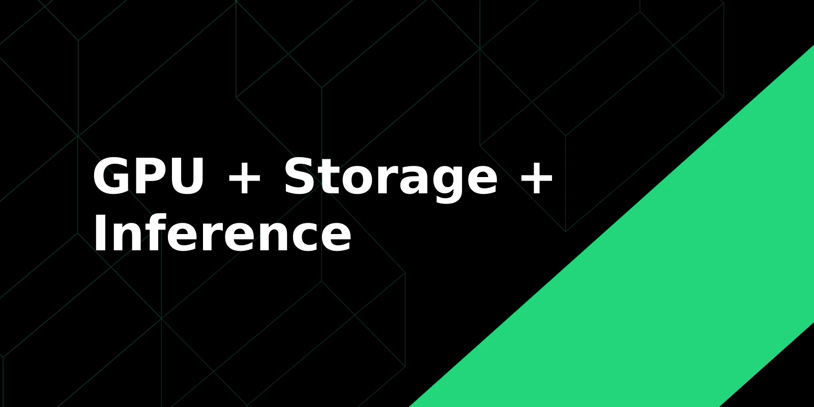 What AI Platform Combines GPU Clusters, Storage, and Inference?