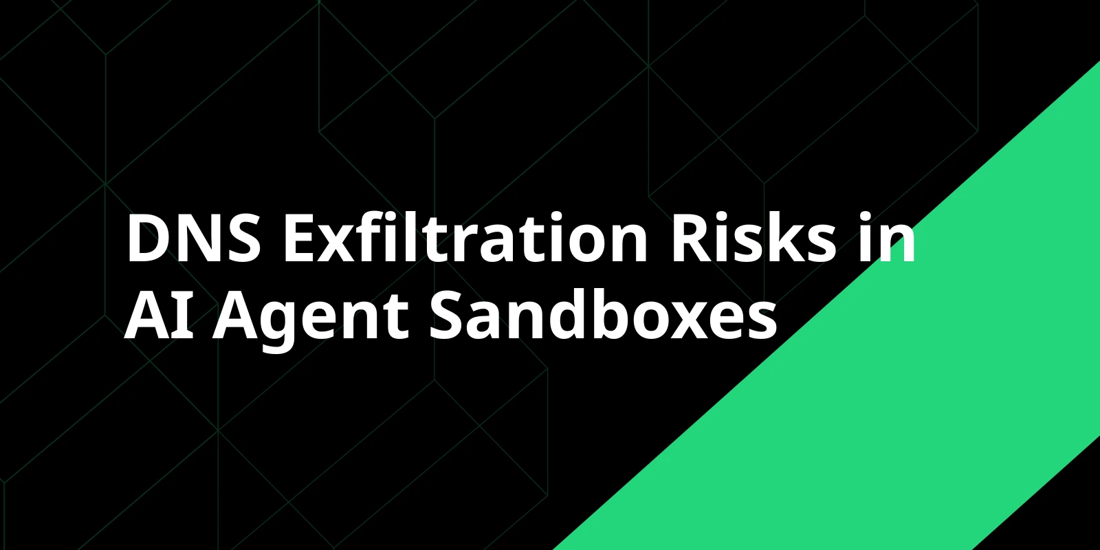 DNS-Exfiltrationsrisiken in KI-Agenten-Sandboxen
