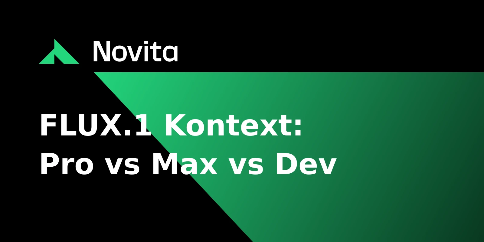 FLUX.1 Kontext Pro vs Max vs Dev na Novita AI