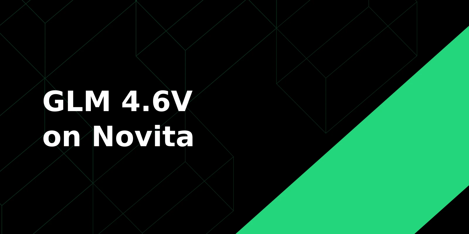 GLM 4.6V on Novita AI: Vision AI with Native Tool Calling