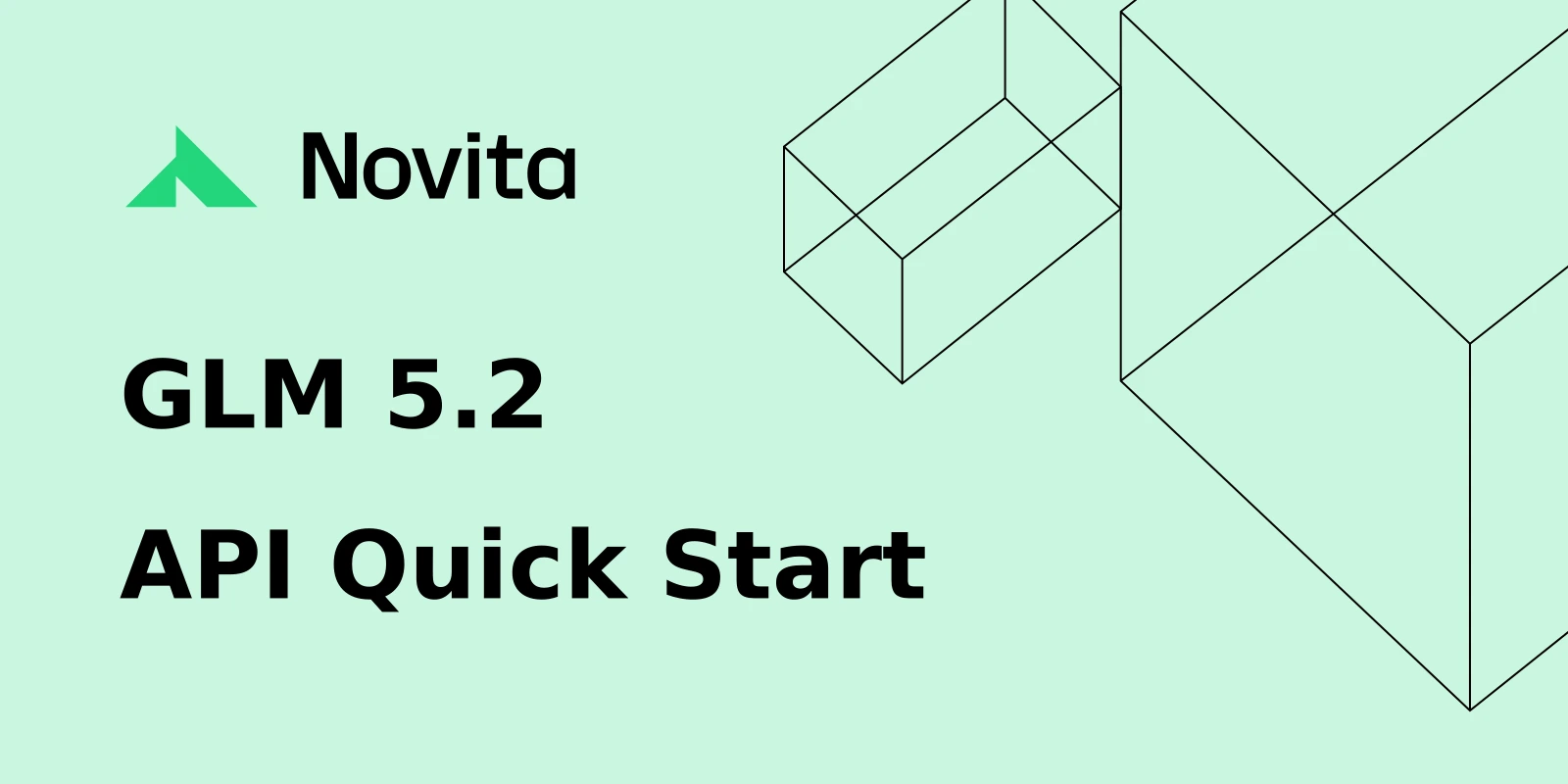 Inicio rápido de la API de GLM 5.2 en Novita AI