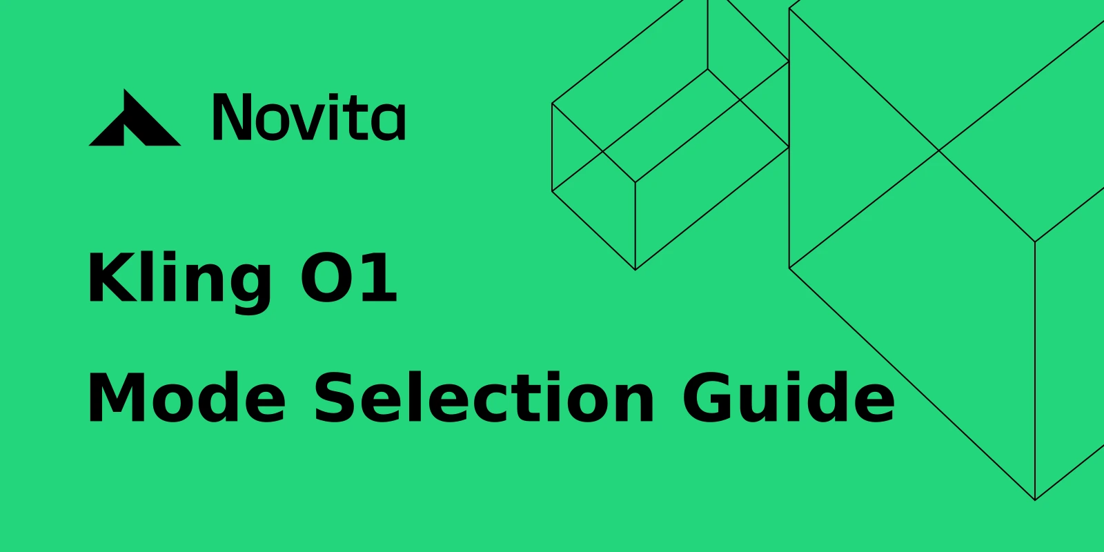 Kling O1 on Novita AI: T2V, I2V, Ref2V, and Video Edit Modes