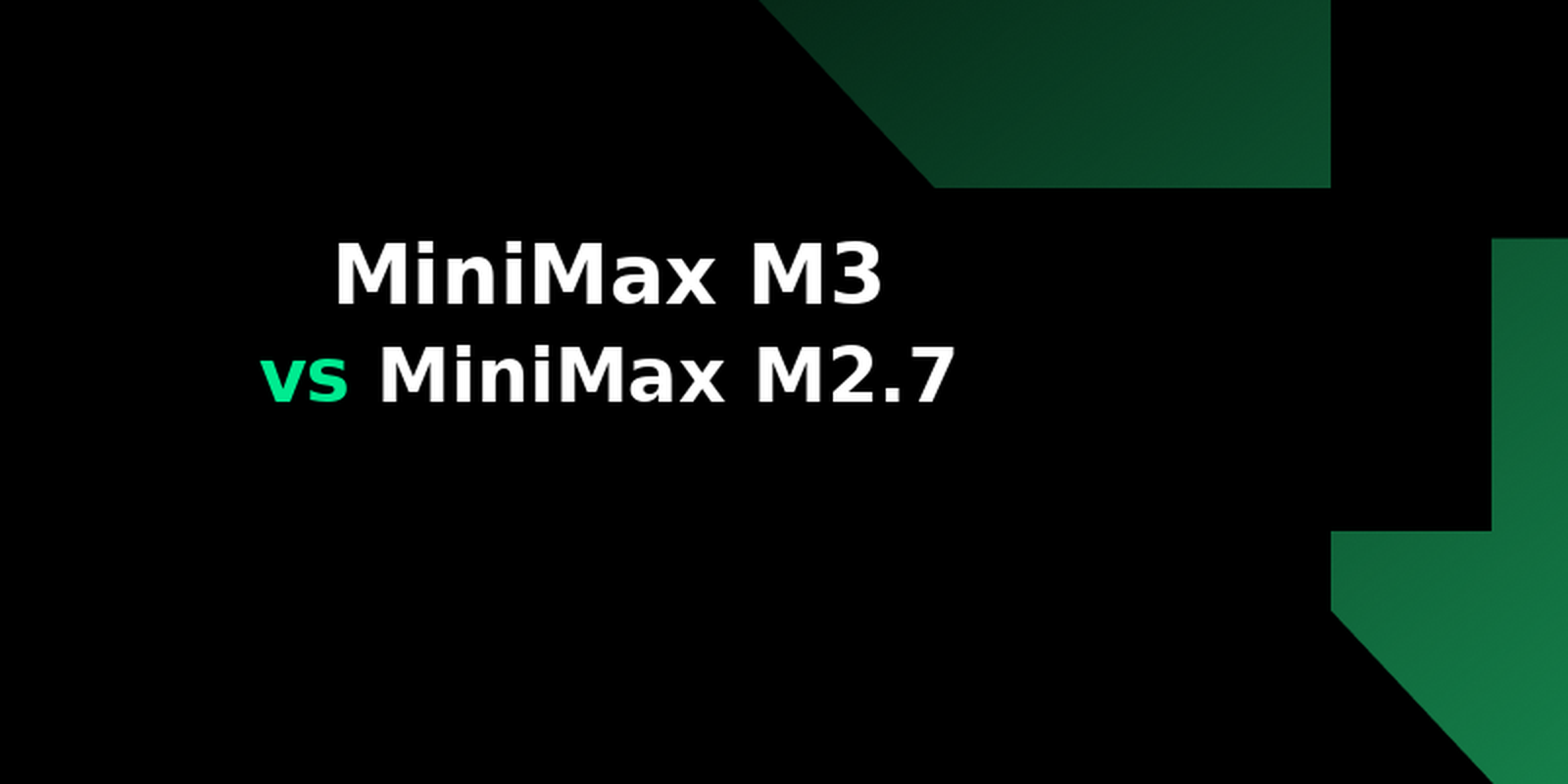 MiniMax M3 против MiniMax M2.7: Цены, производительность и изменения API