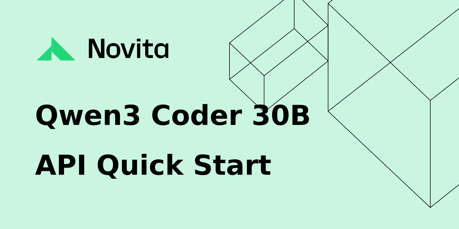 Qwen3 Coder 30B A3B Instruct Quick Start