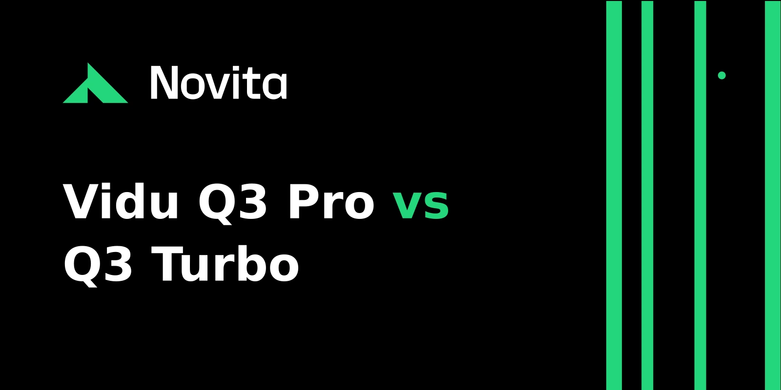 Vidu Q3 Pro vs Turbo on Novita AI: Which Video Mode Should You Use?