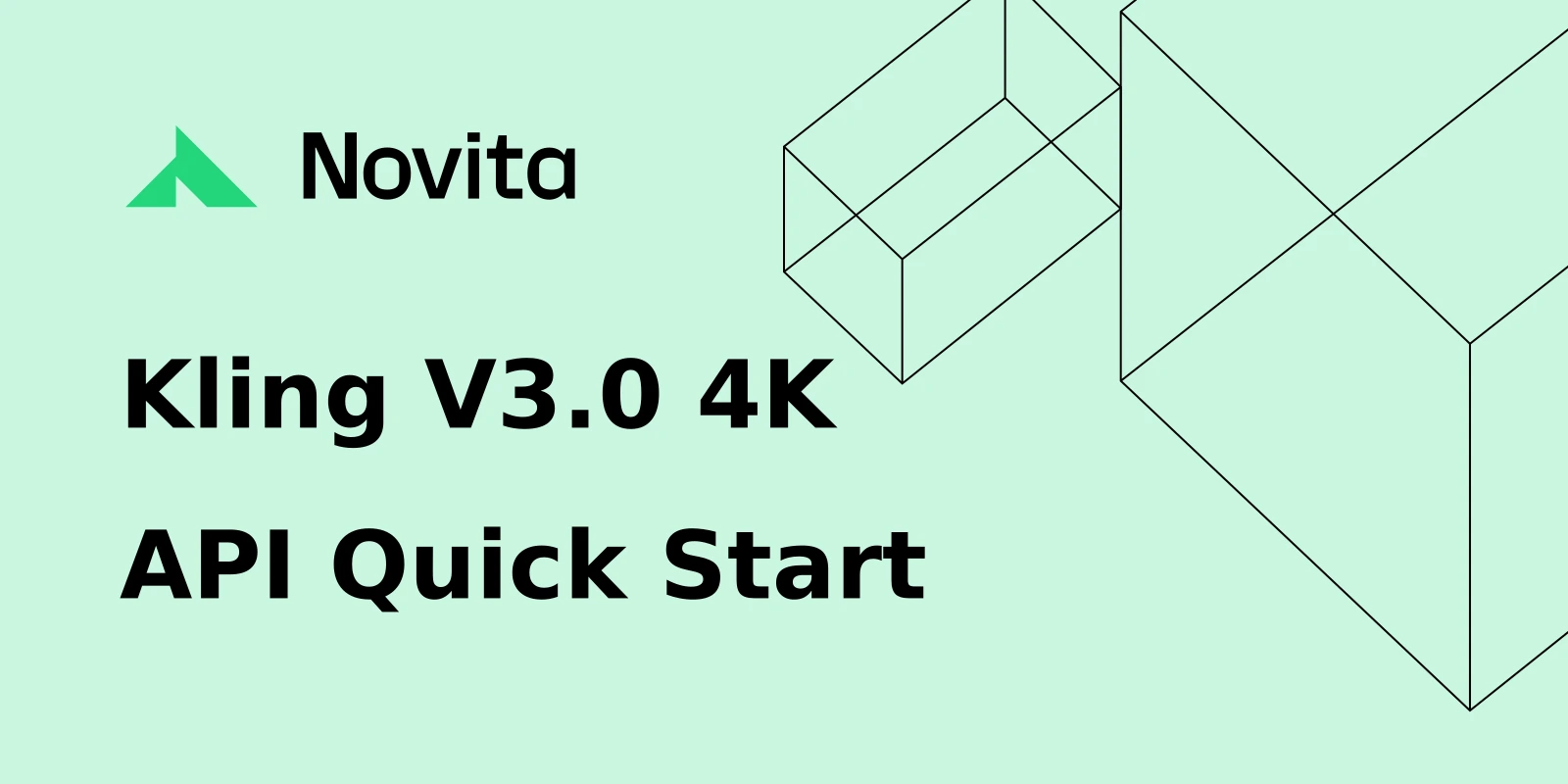 Kling V3.0 4K API 快速入門